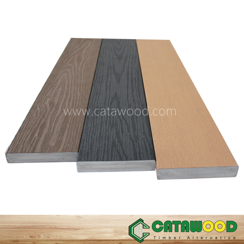 Outdoor PVC Decking Board mixed teak 